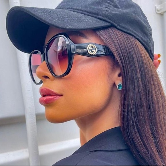 Gucci Black Fashion Women's Gg0796s-002 Sunglasses